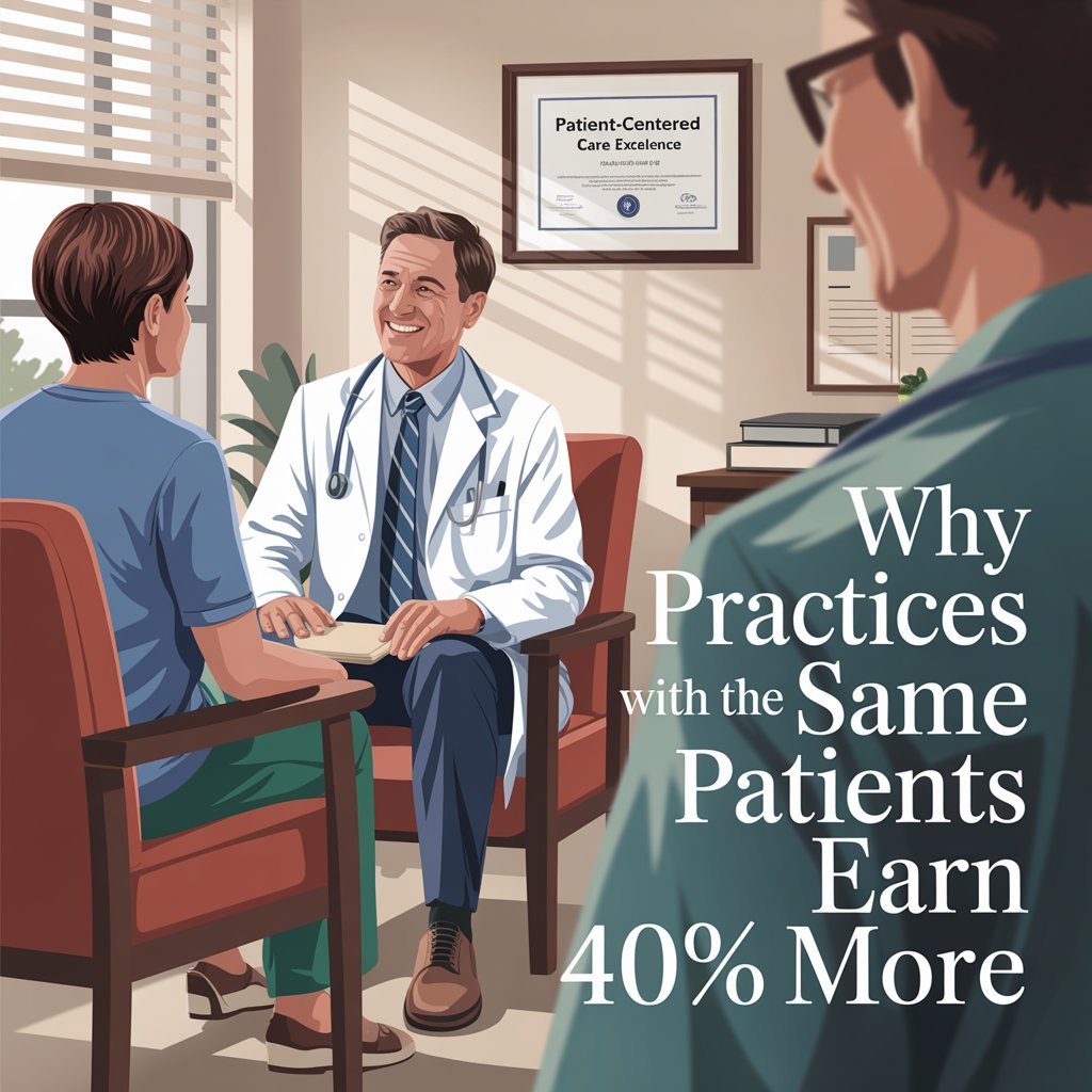 practices with the same patients earn 40% more